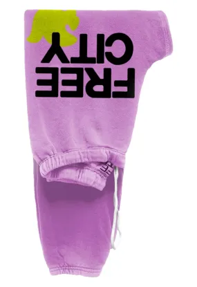 FREE CITY Large Sweatpants in Starburst