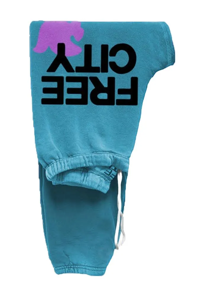 FREE CITY Large Sweatpants in Starburst