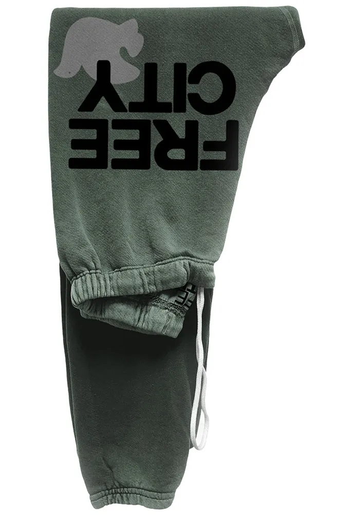 FREE CITY Superfluff Lux OG Sweatpants in Bush