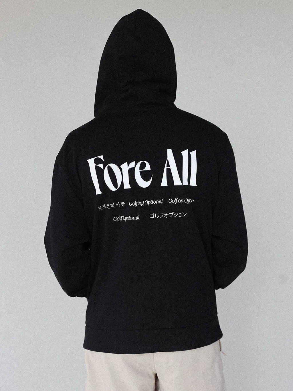 Global Hoodie - Black