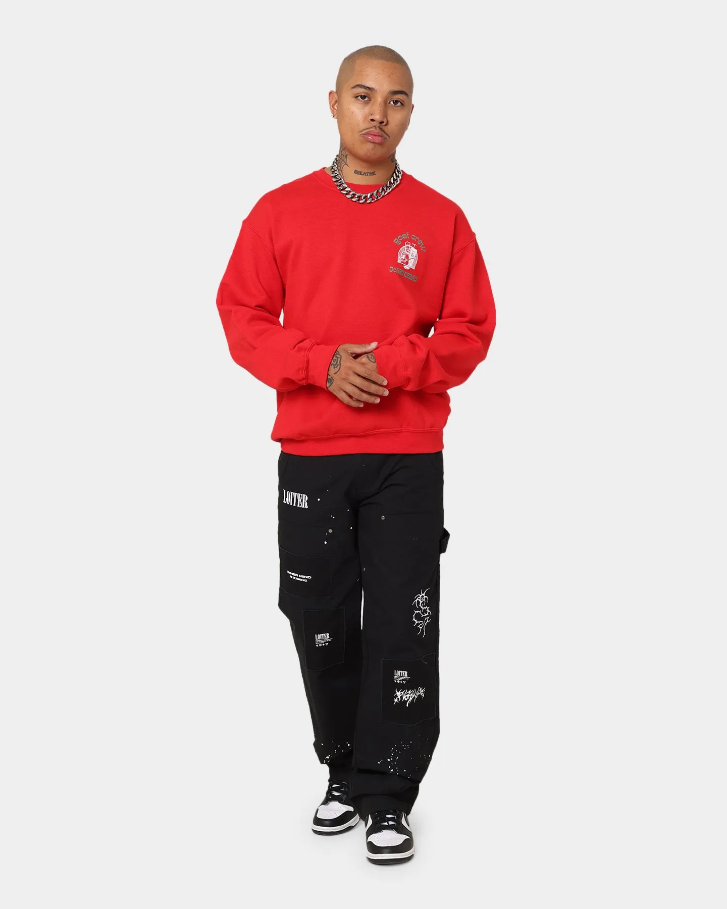 Goat Crew Döner Kebab Crewneck Red