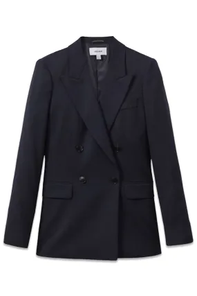 Hallie Textured Double Breasted Suit Blazer