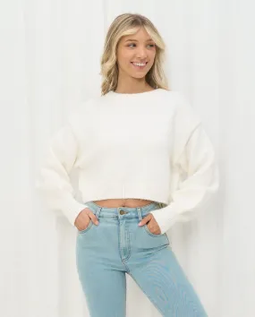 Harper Cropped Knit Jumper