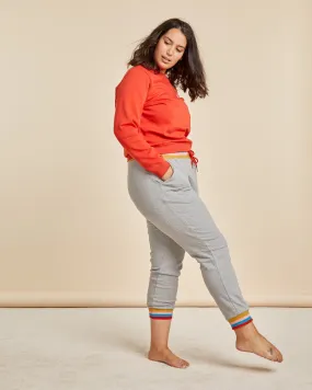 Heather Grey Slim Sweatpant