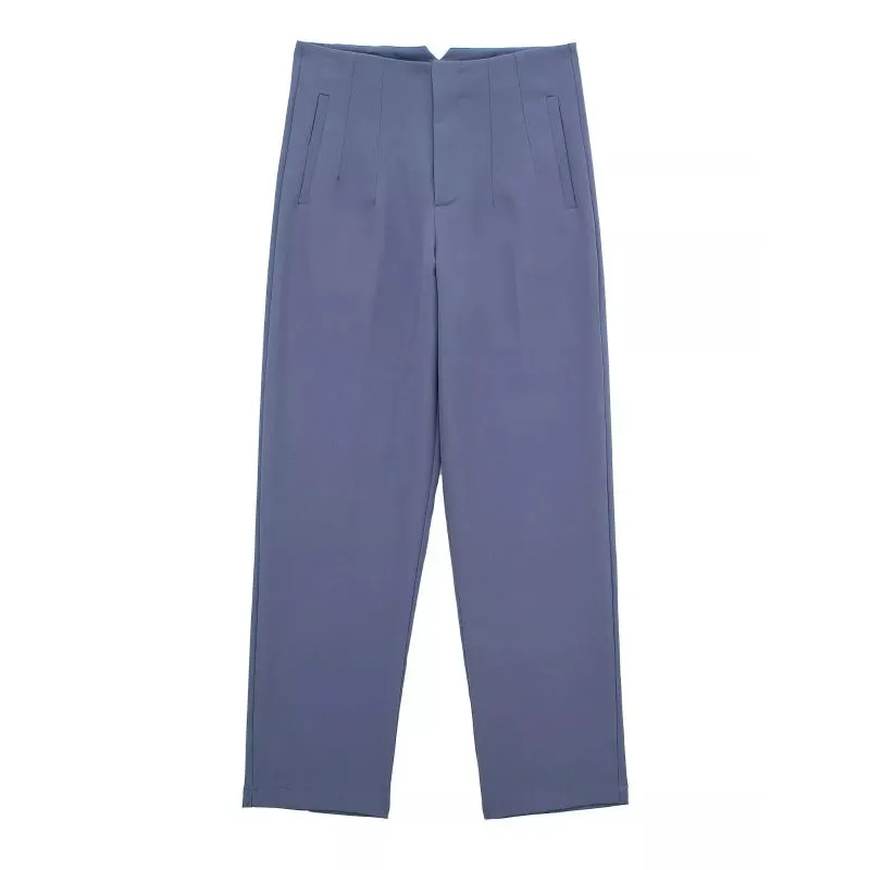 High Waist Fashionable Women's Pants