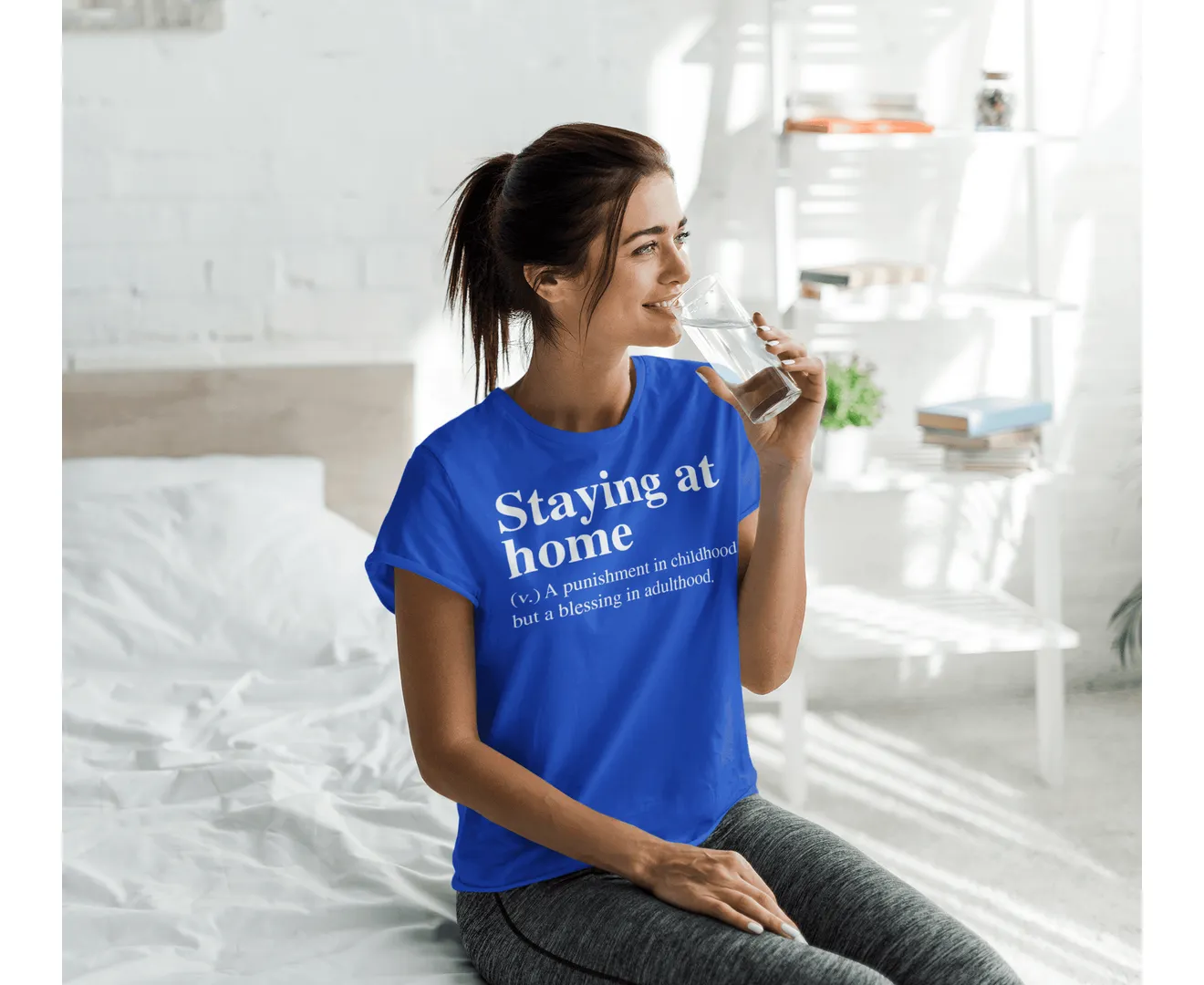 Homebody Bliss Staying at Home T-Shirt