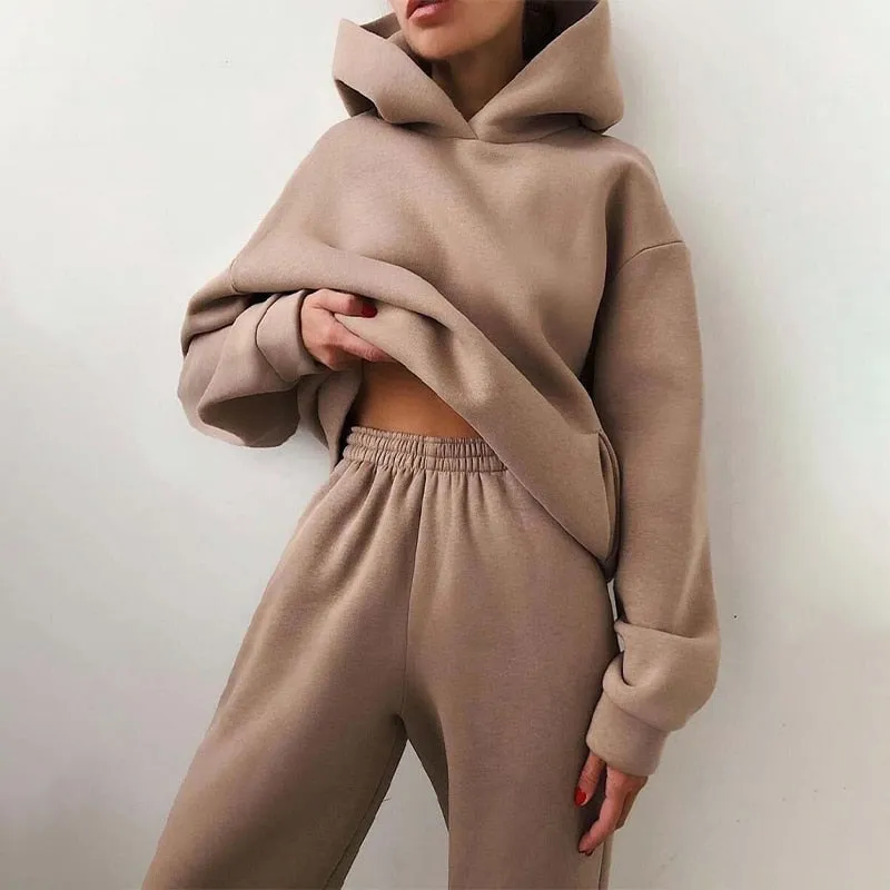 Hooded Fleece Set