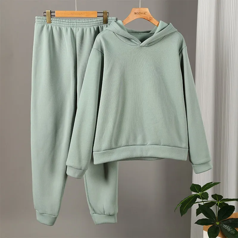 Hooded Fleece Set