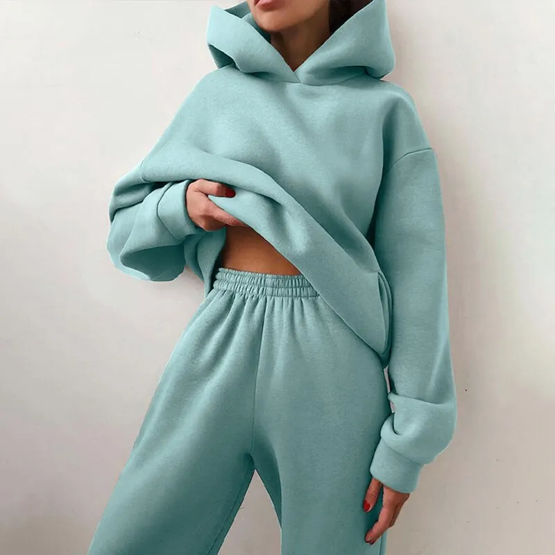 Hooded Fleece Set