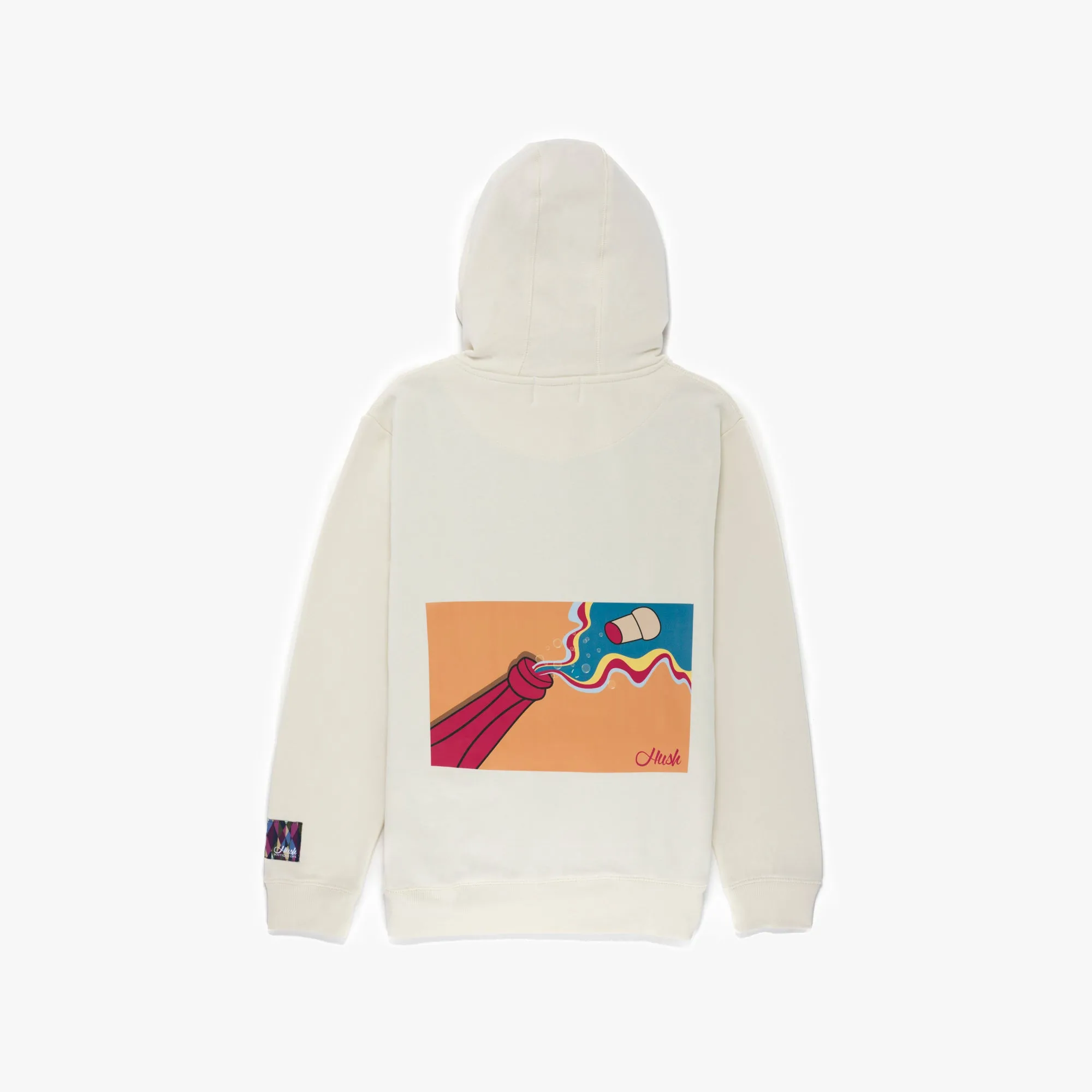 HUSH CREAM CHAMPAGNE HOODIE