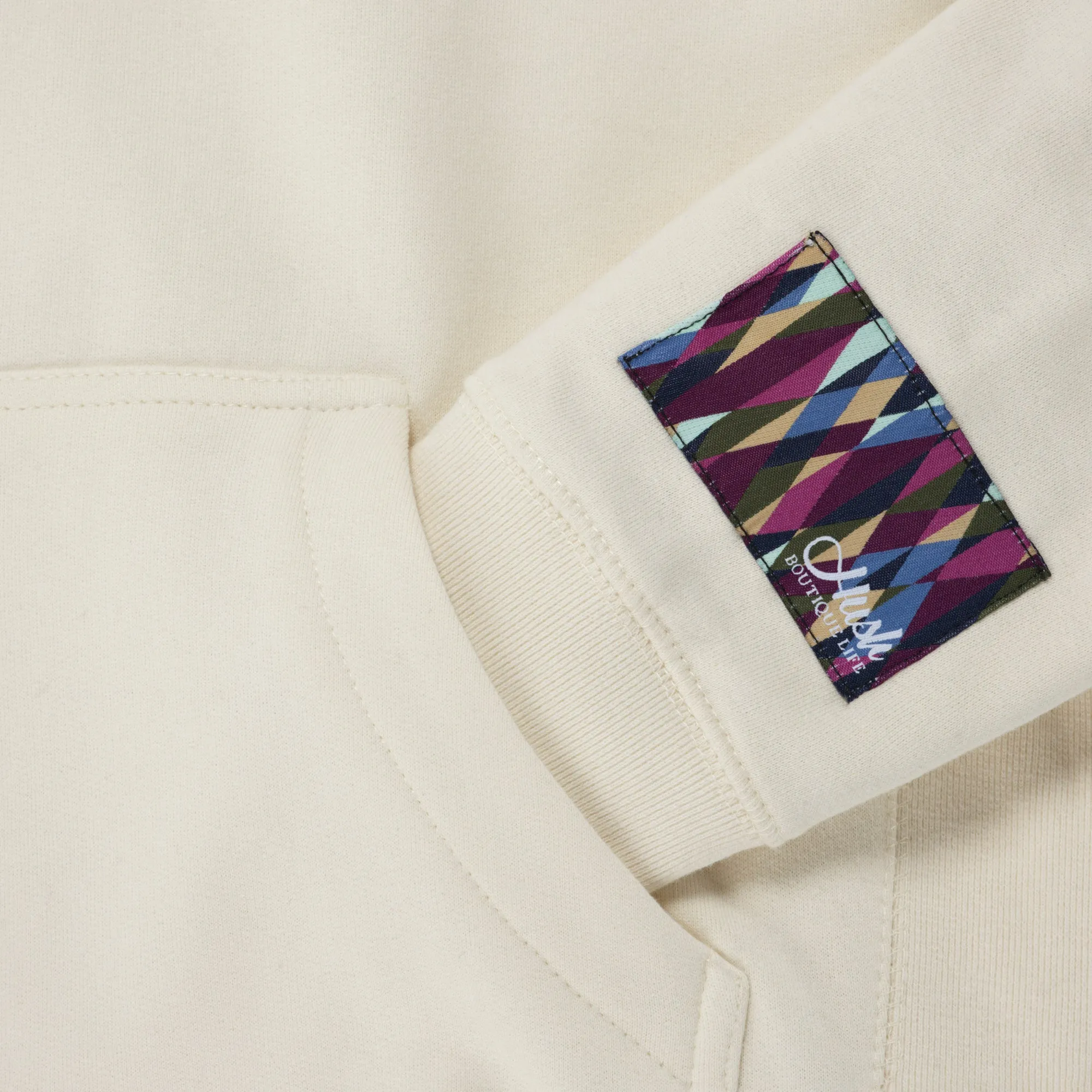 HUSH CREAM CHAMPAGNE HOODIE
