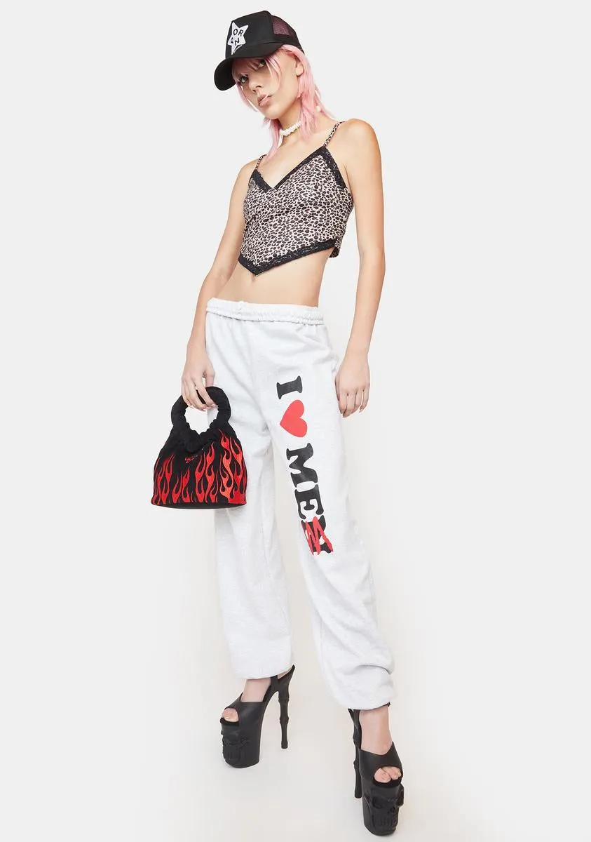 I Love Me Graphic Sweatpants