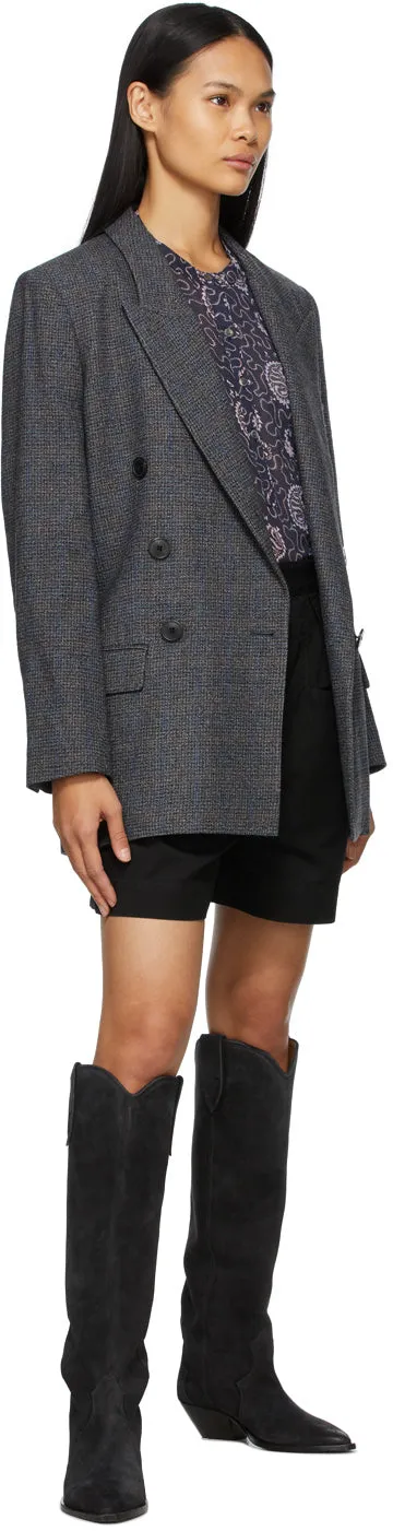 Isabel Marant Etoile Grey Leaganea Blazer