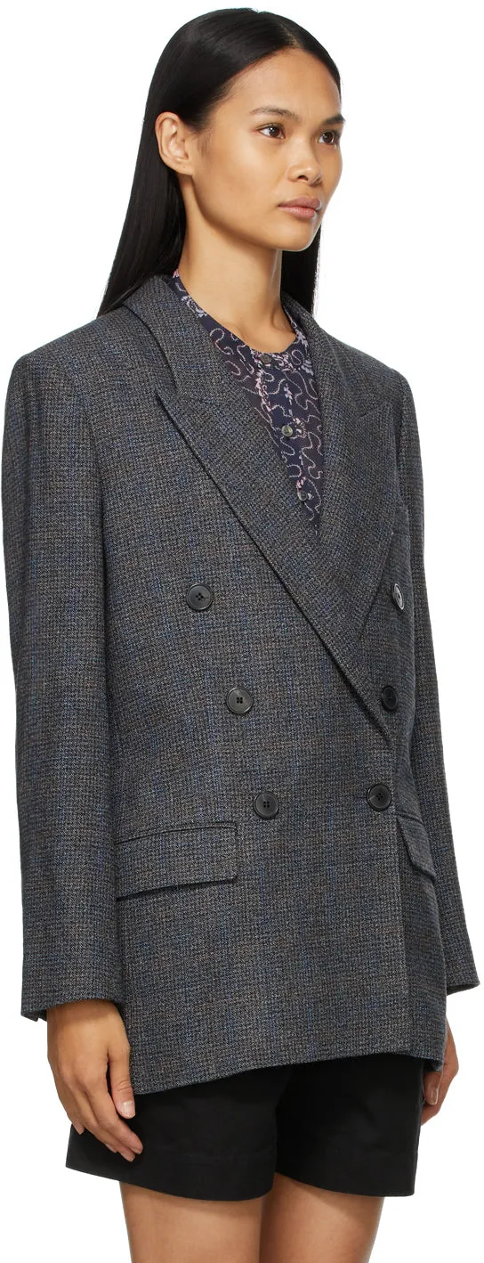 Isabel Marant Etoile Grey Leaganea Blazer