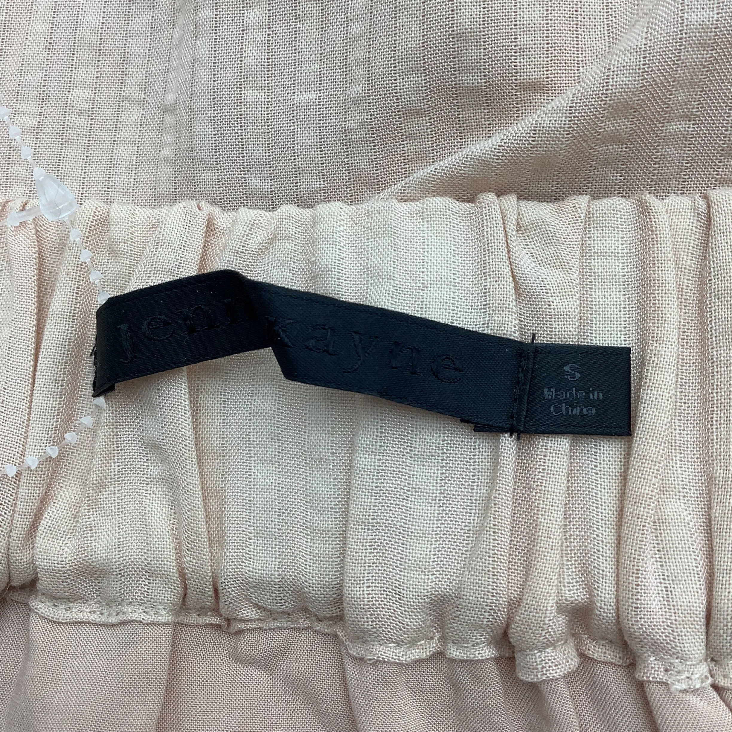 Jenni Kane Women's Long Dress Tan Square Neck Size: S