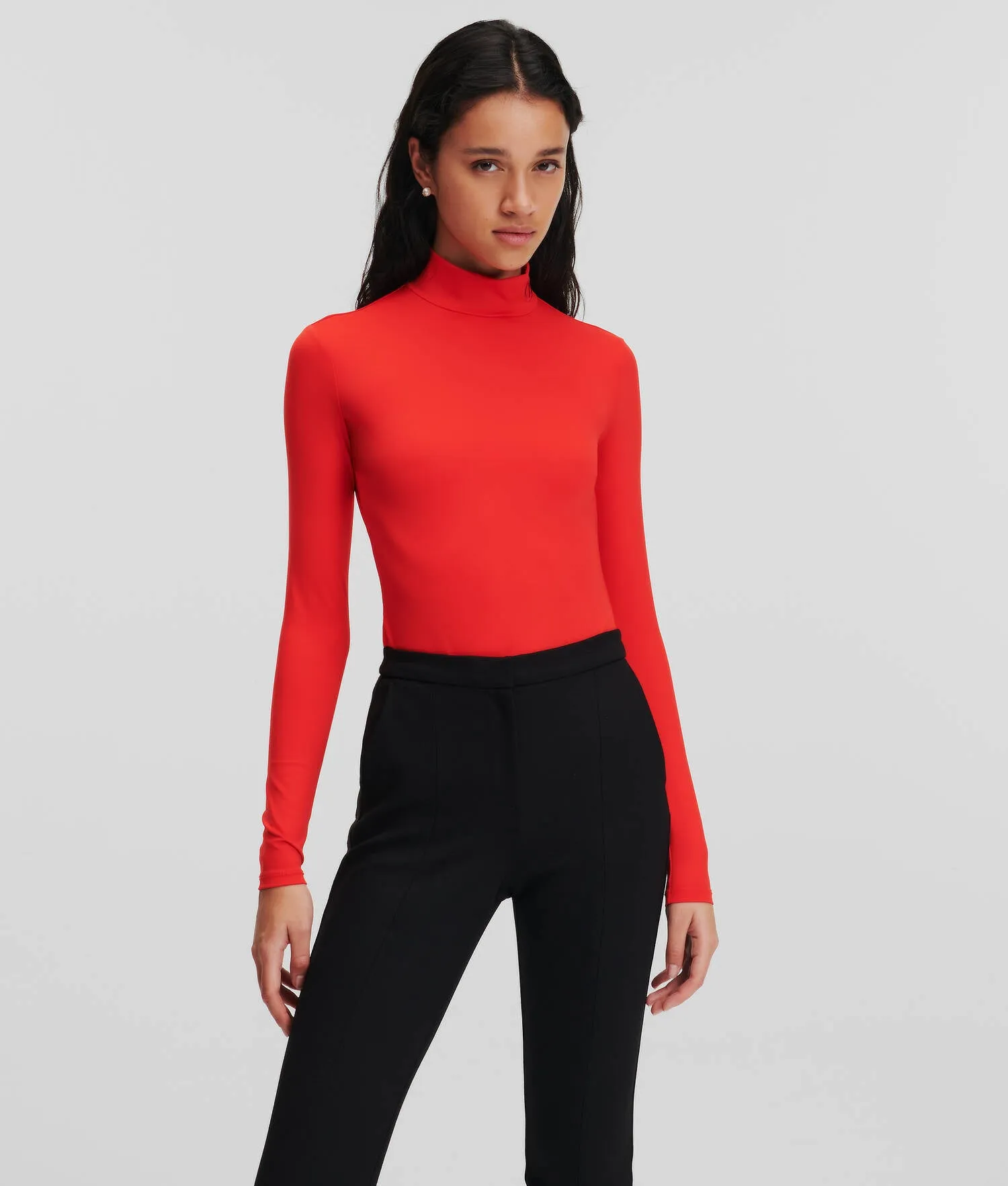 KARL LOGO TURTLENECK TOP