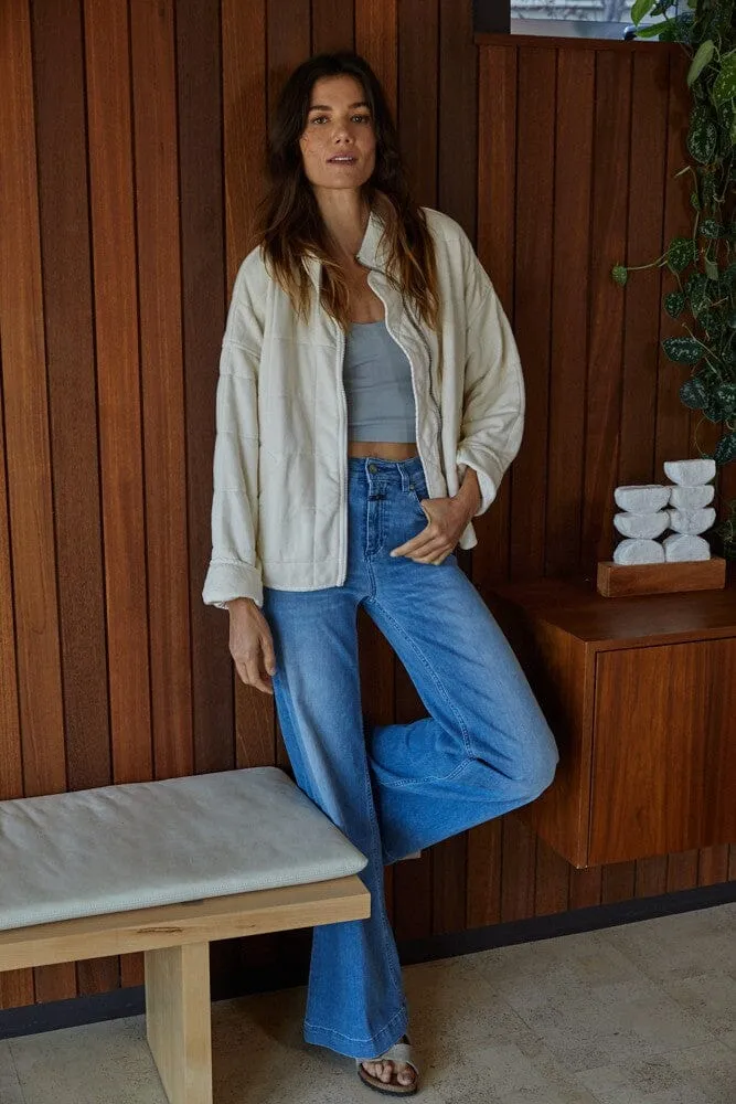 Keaton Quilted Zip Jacket