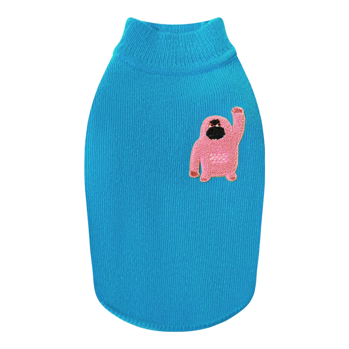 Korean Design Knitted Gorilla Dog / Cat Jumper - Pink / Orange / Blue / Green
