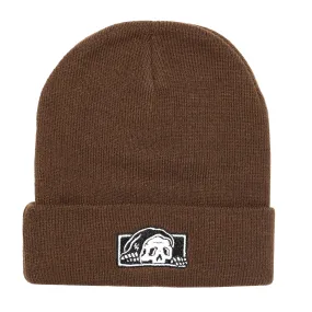 Lurker Box Logo Beanie - Pinecone