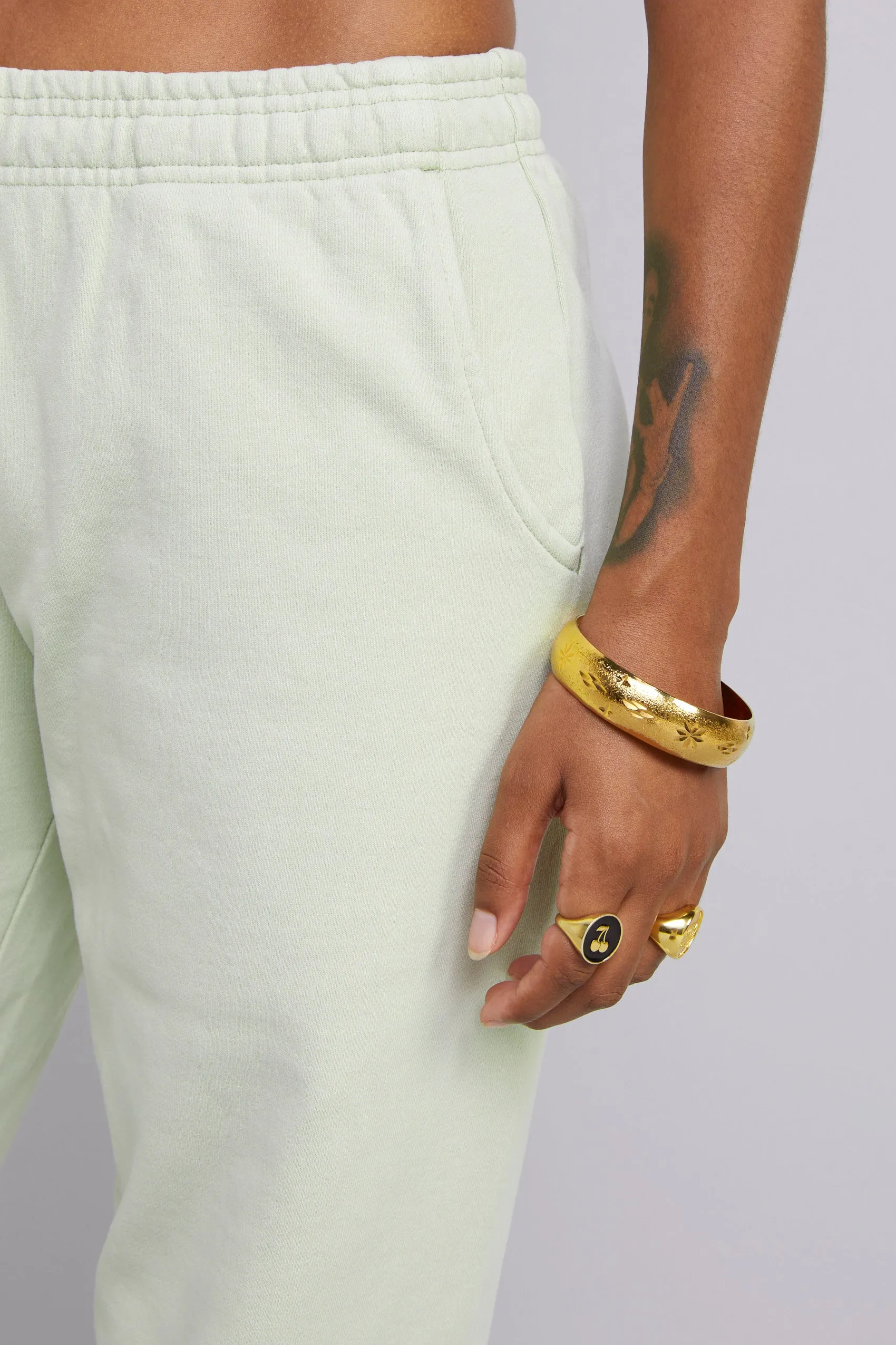 ME. Rose Sweatpants Mineral Green