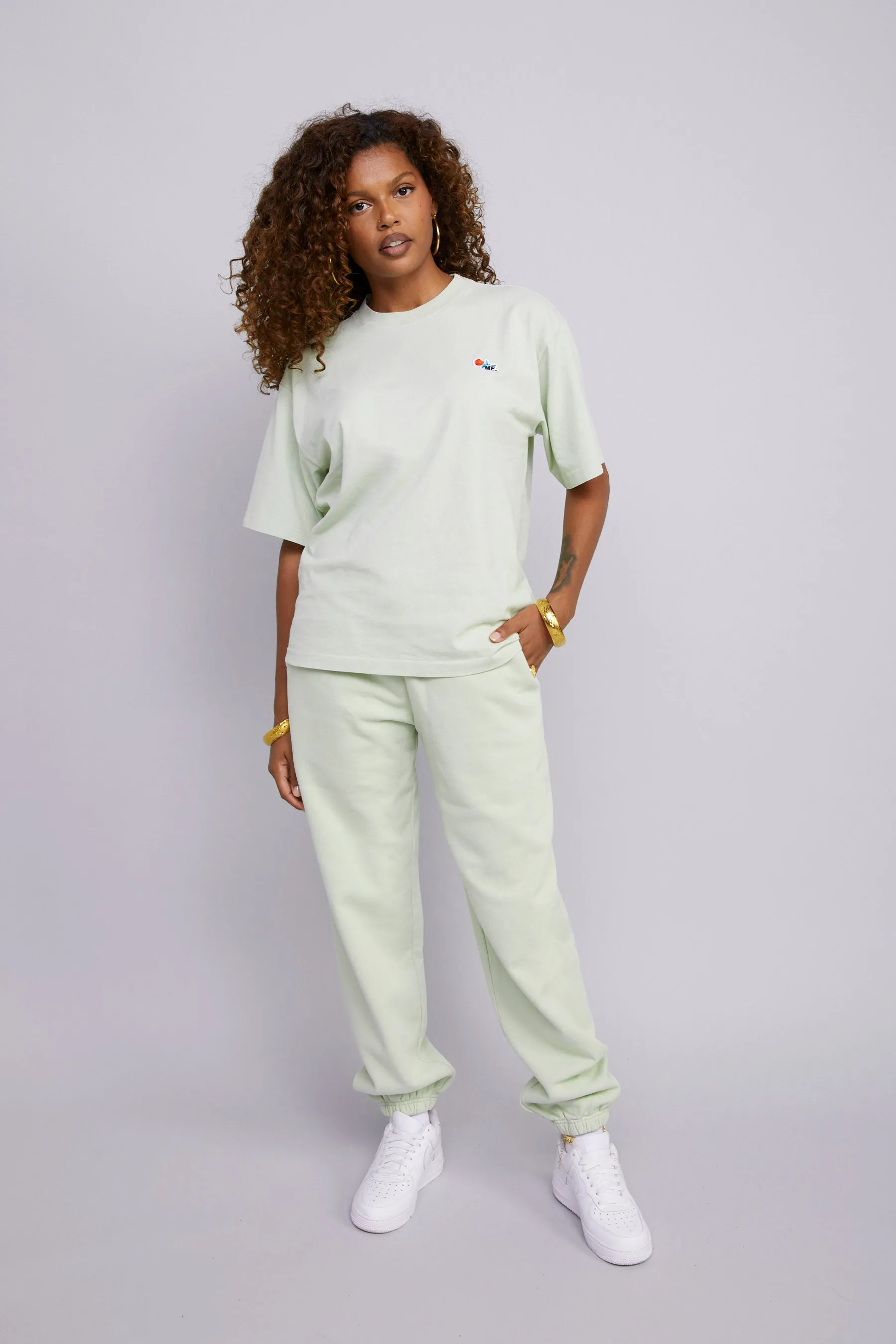 ME. Rose Sweatpants Mineral Green