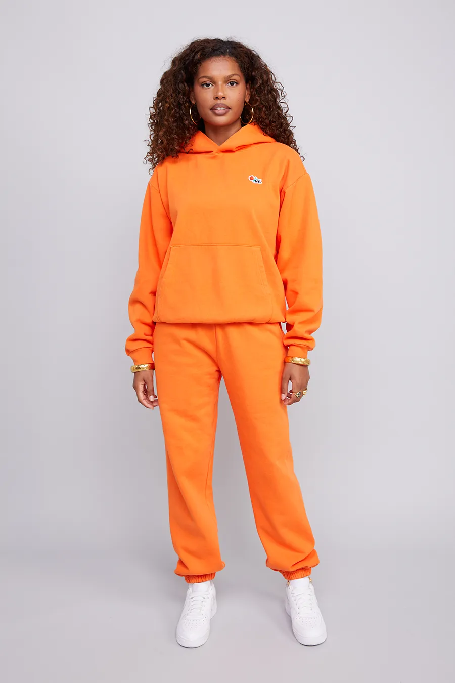 ME. Rose Sweatpants Safety Orange