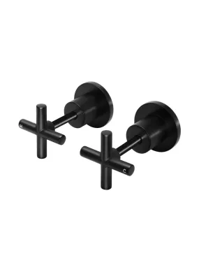 Meir | Round Cross Handle Jumper Valve Wall Top Assemblies
