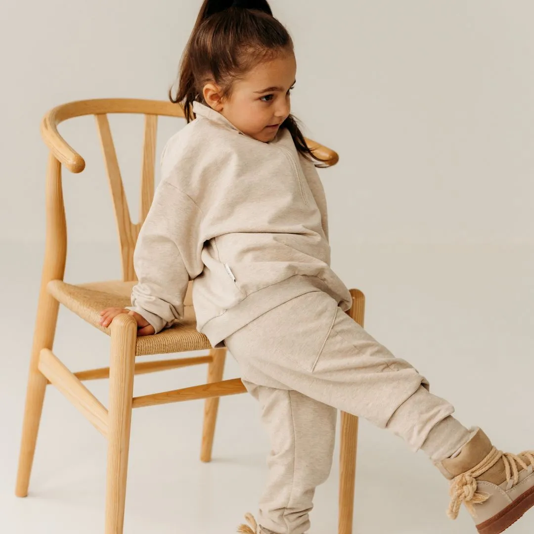 Melange Classic Baggy Sweatpants