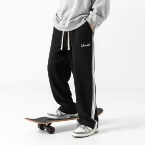 Men's Athleisure Embroidered Sweatpants