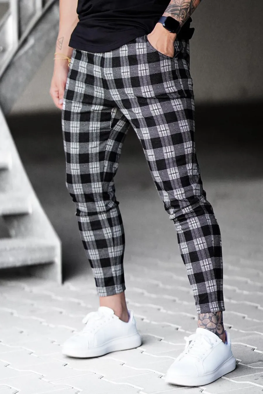 Men's camouflage sweatpants