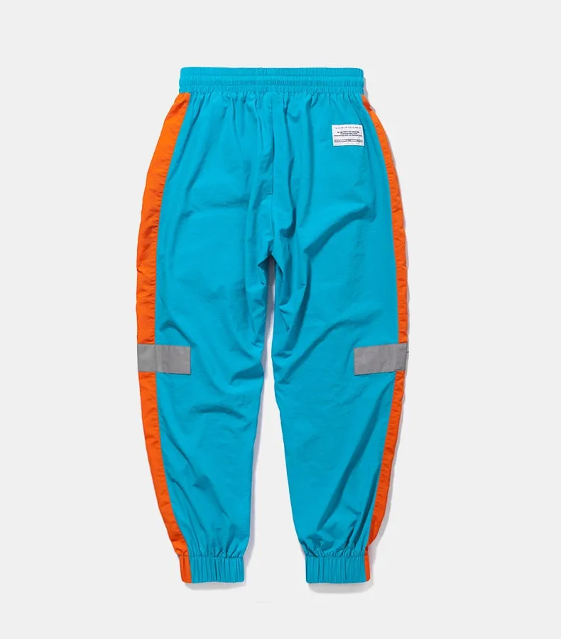 Men's Summer Joggers With Reflective Tapes