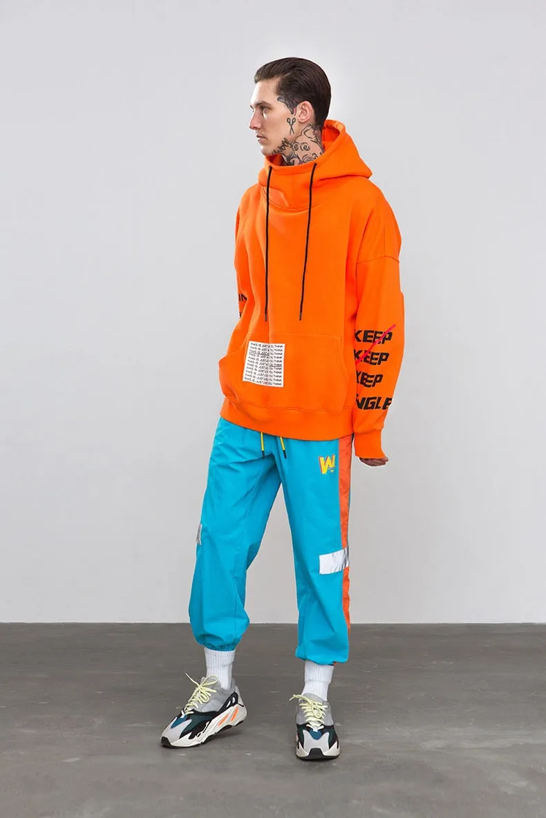 Men's Summer Joggers With Reflective Tapes