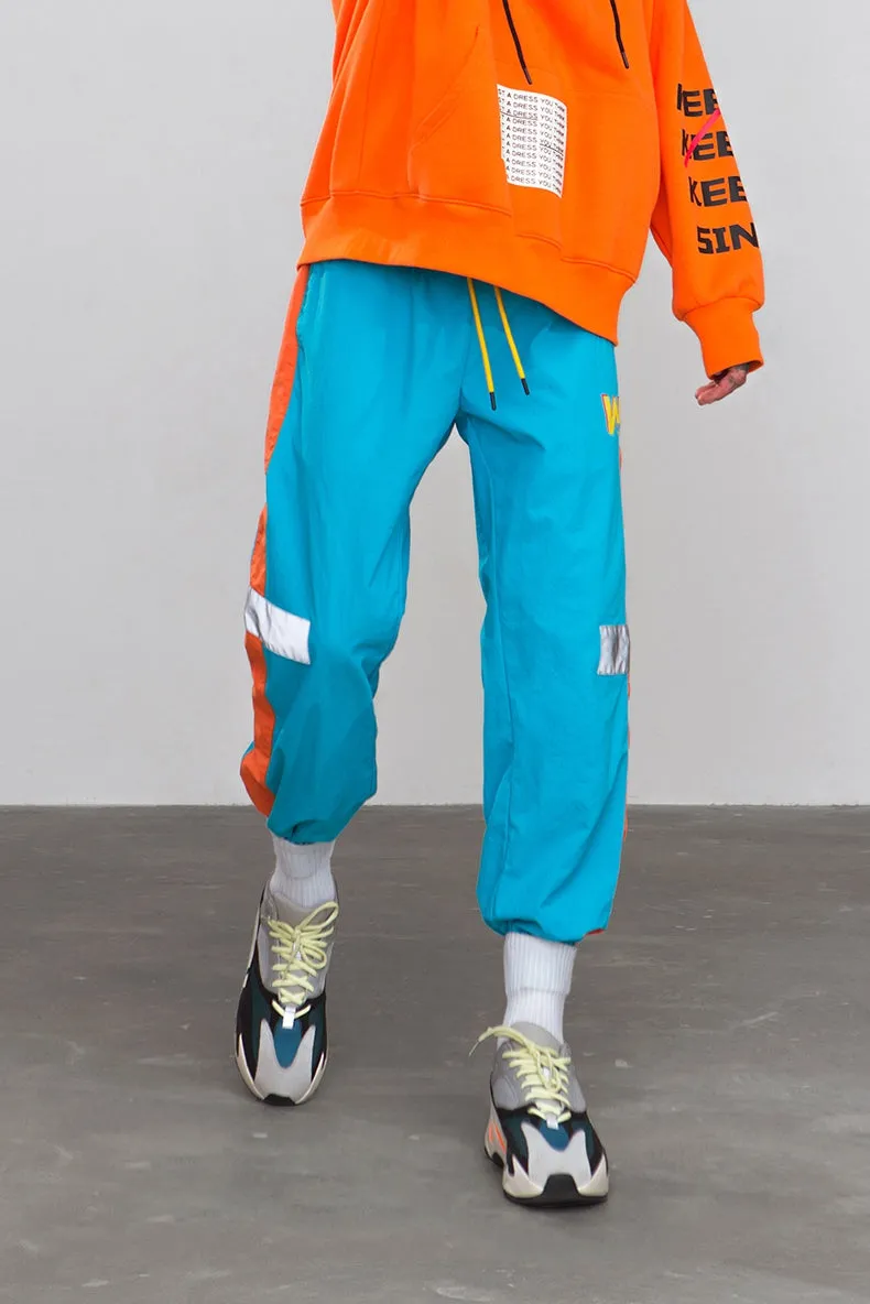 Men's Summer Joggers With Reflective Tapes