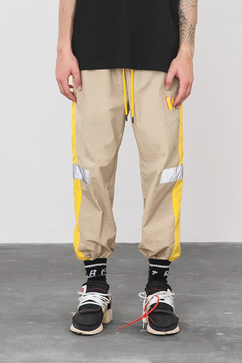 Men's Summer Joggers With Reflective Tapes