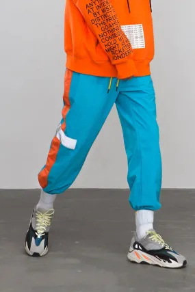 Men's Summer Joggers With Reflective Tapes
