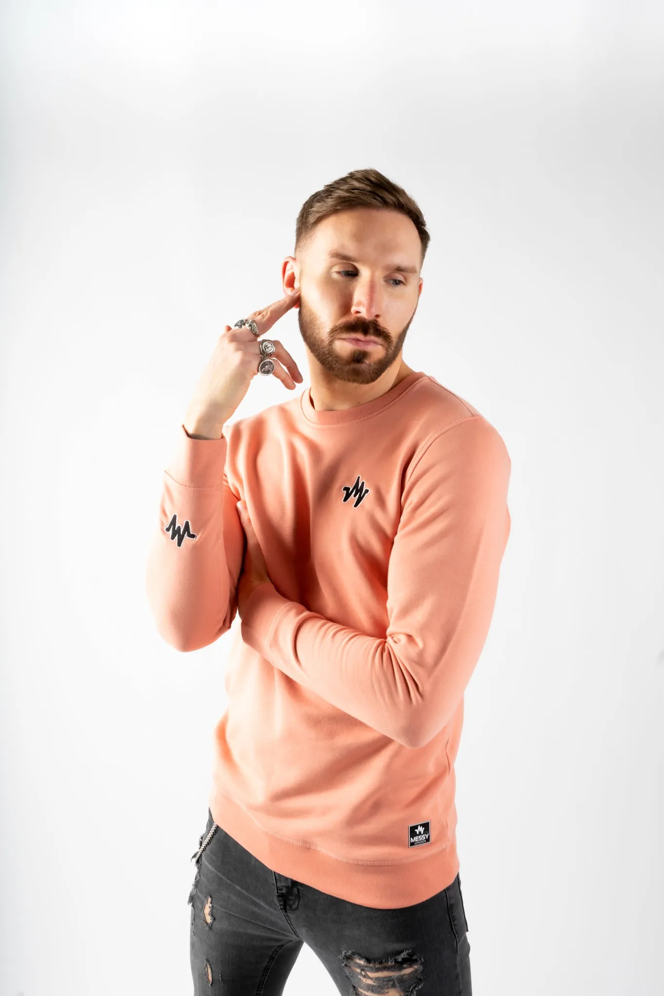 Messy BPM Rose Clay Sweatshirt