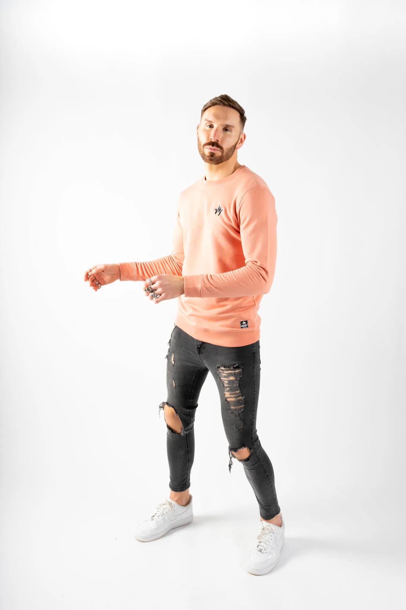 Messy BPM Rose Clay Sweatshirt
