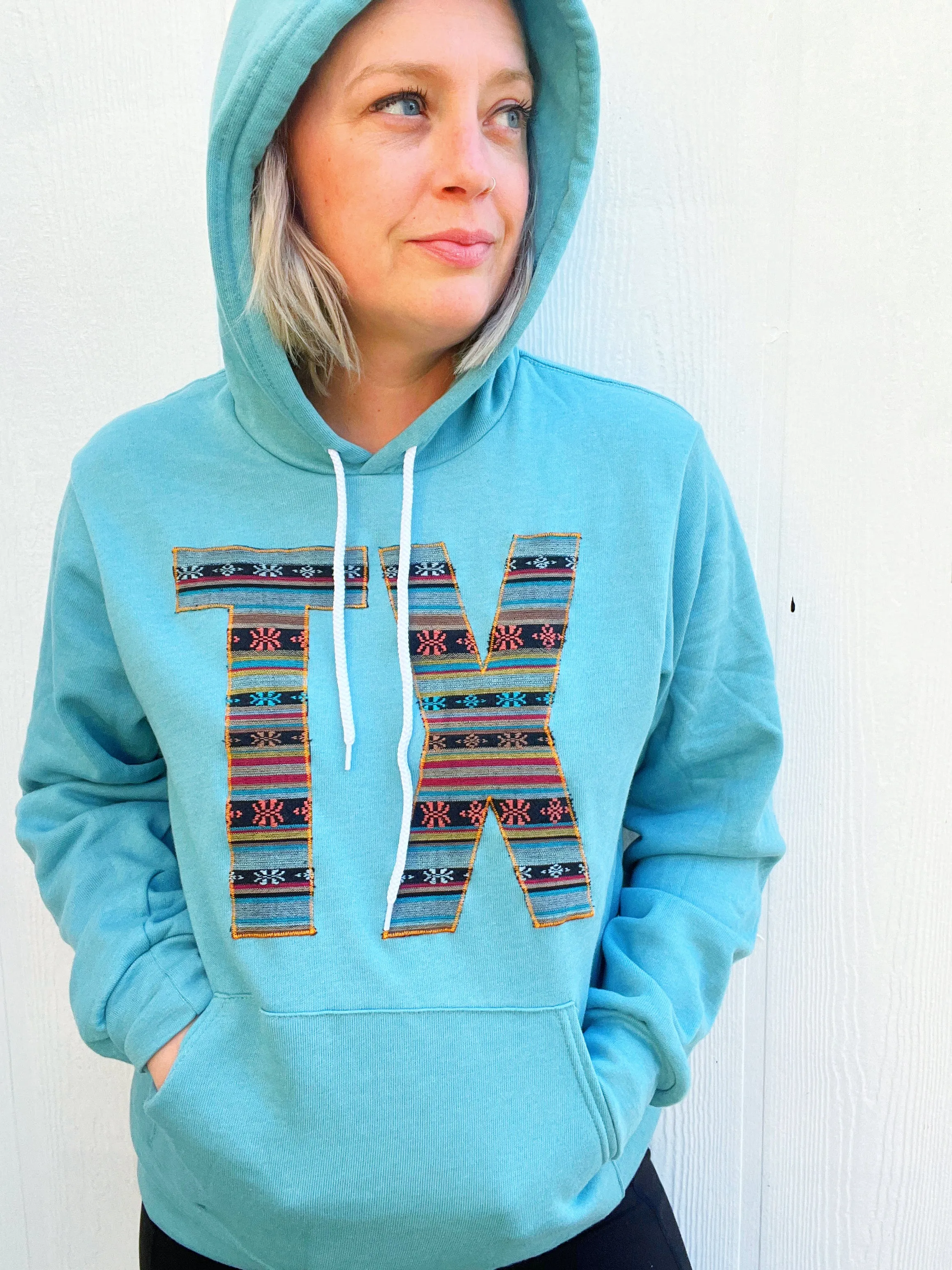 Nopal Serape State Hoodie
