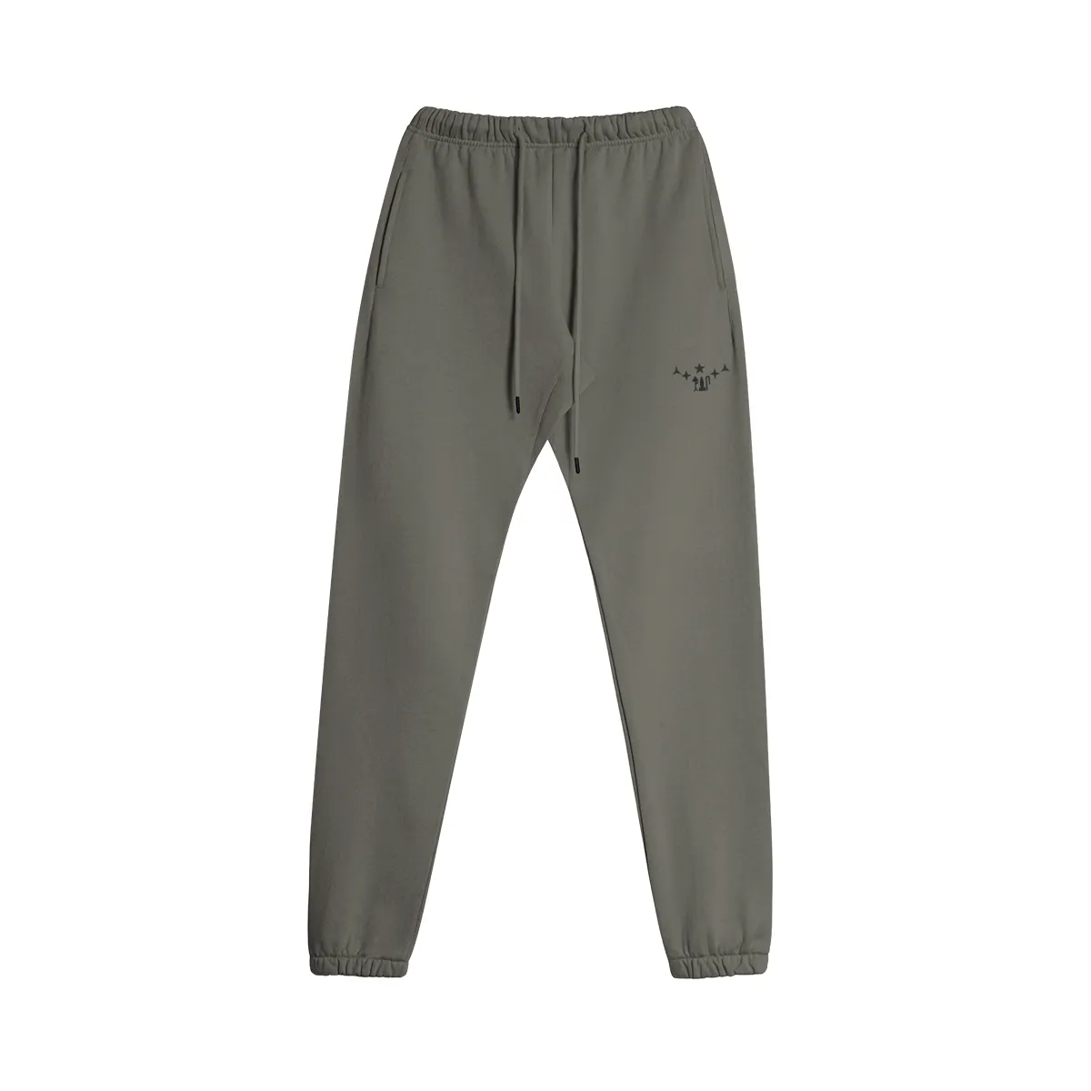 Opulwear 5 star fleece-lined zipper hoodie & sweatpants