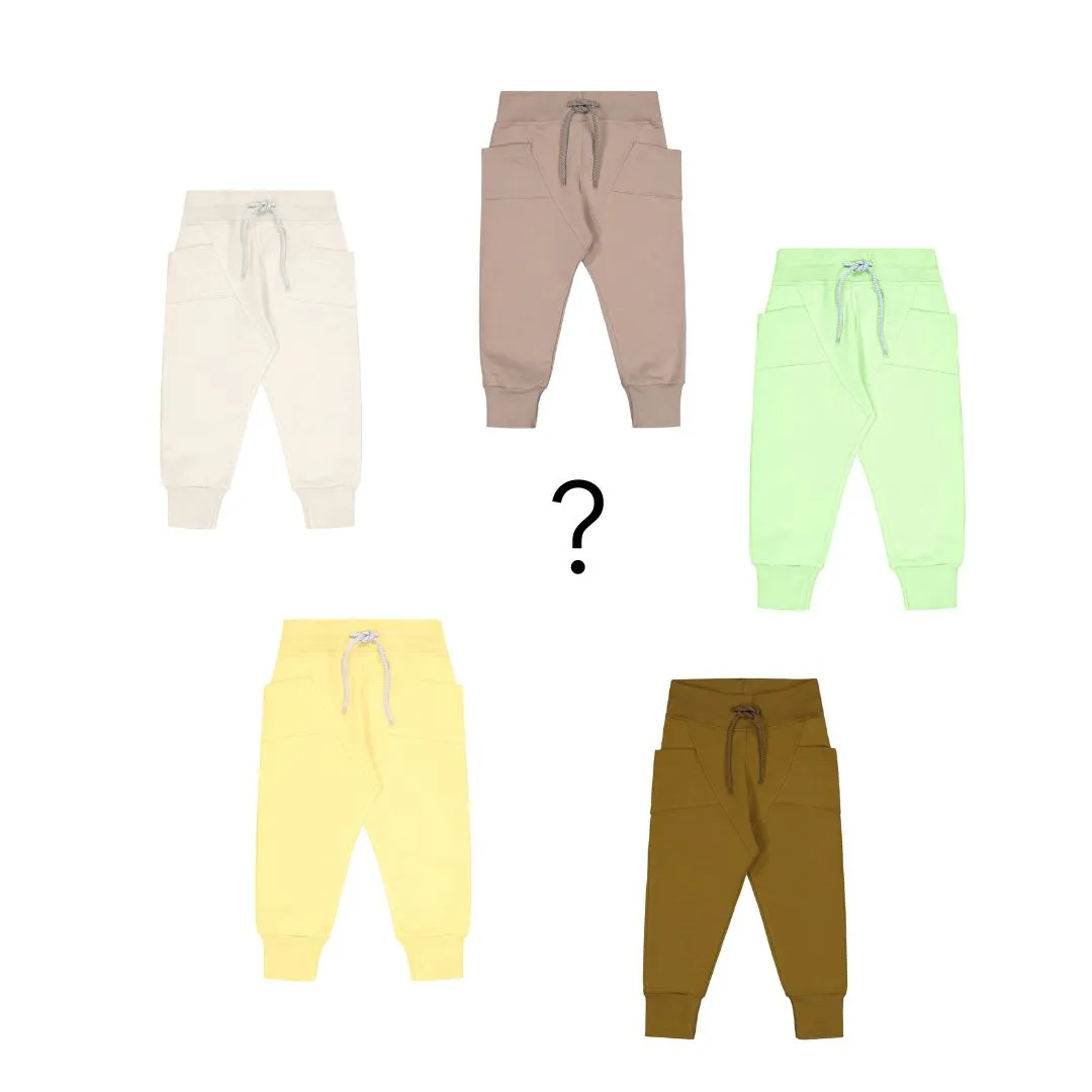 Outlet Classic Baggy Sweatpants (Beige / Vihertävä / Valkonen / Kellertävä)