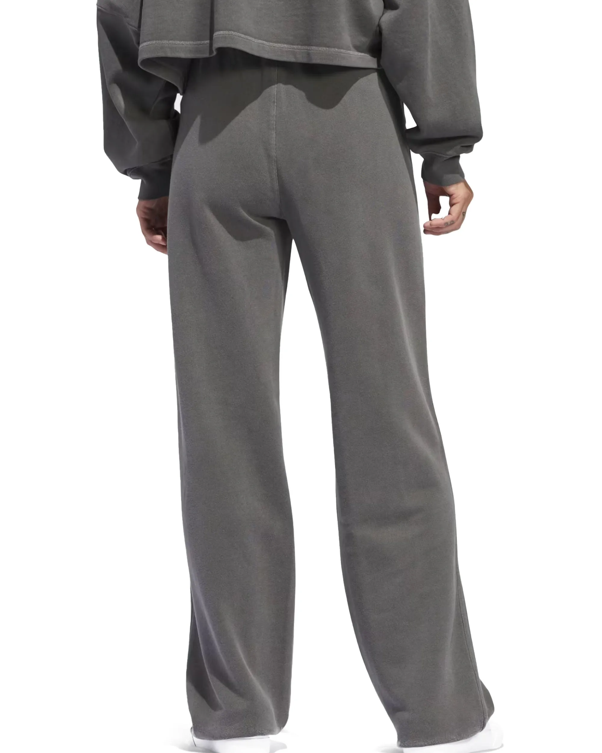 Pantalone Donna Adidas Ess Plus Sweatpant Grigio