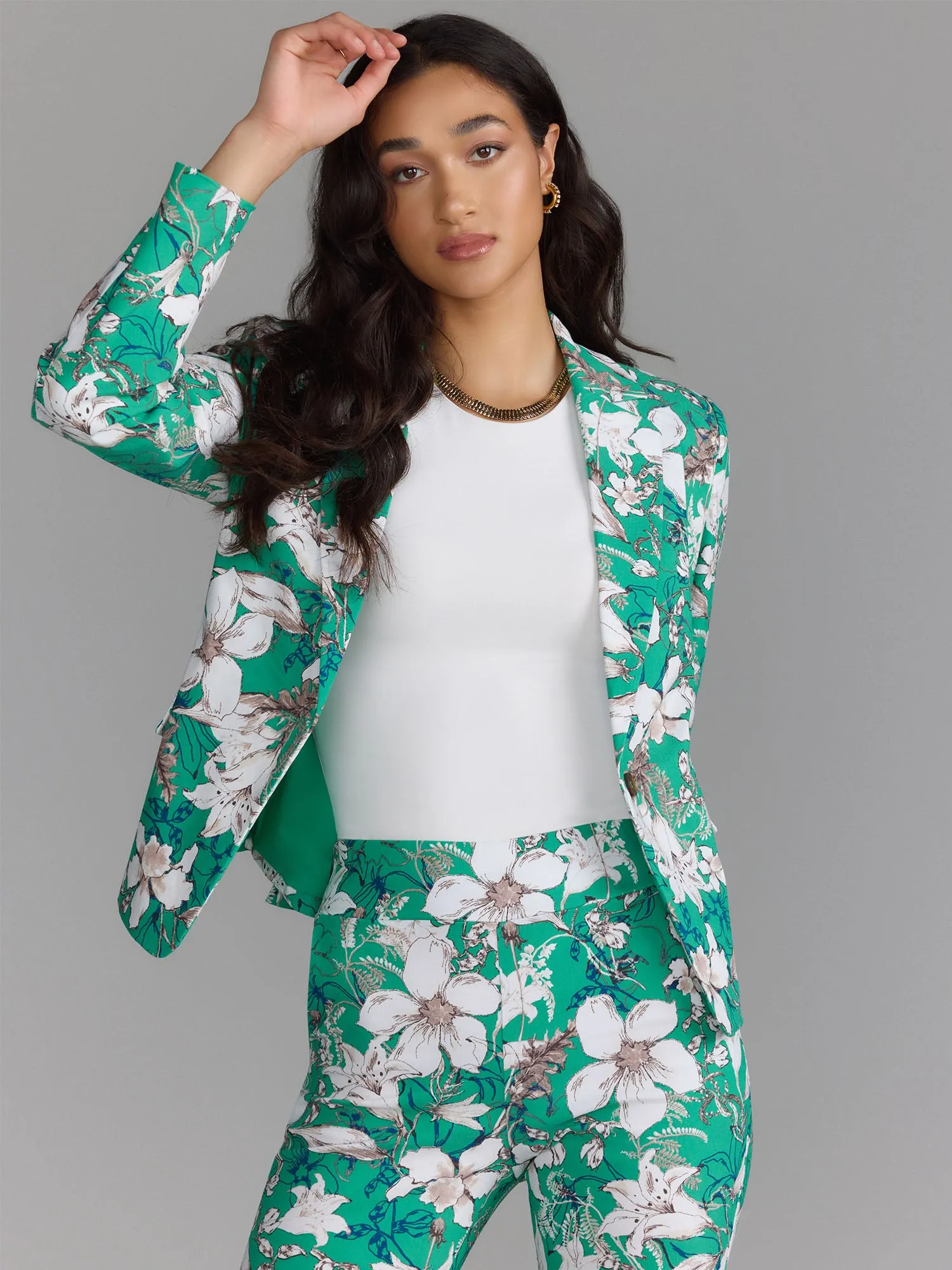 Petite Classic Bengaline Blazer