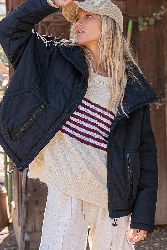 quilted jacket