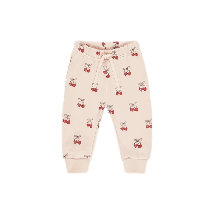 Quincy Mae - Relaxed Fleece Sweatpant - Mon Amour