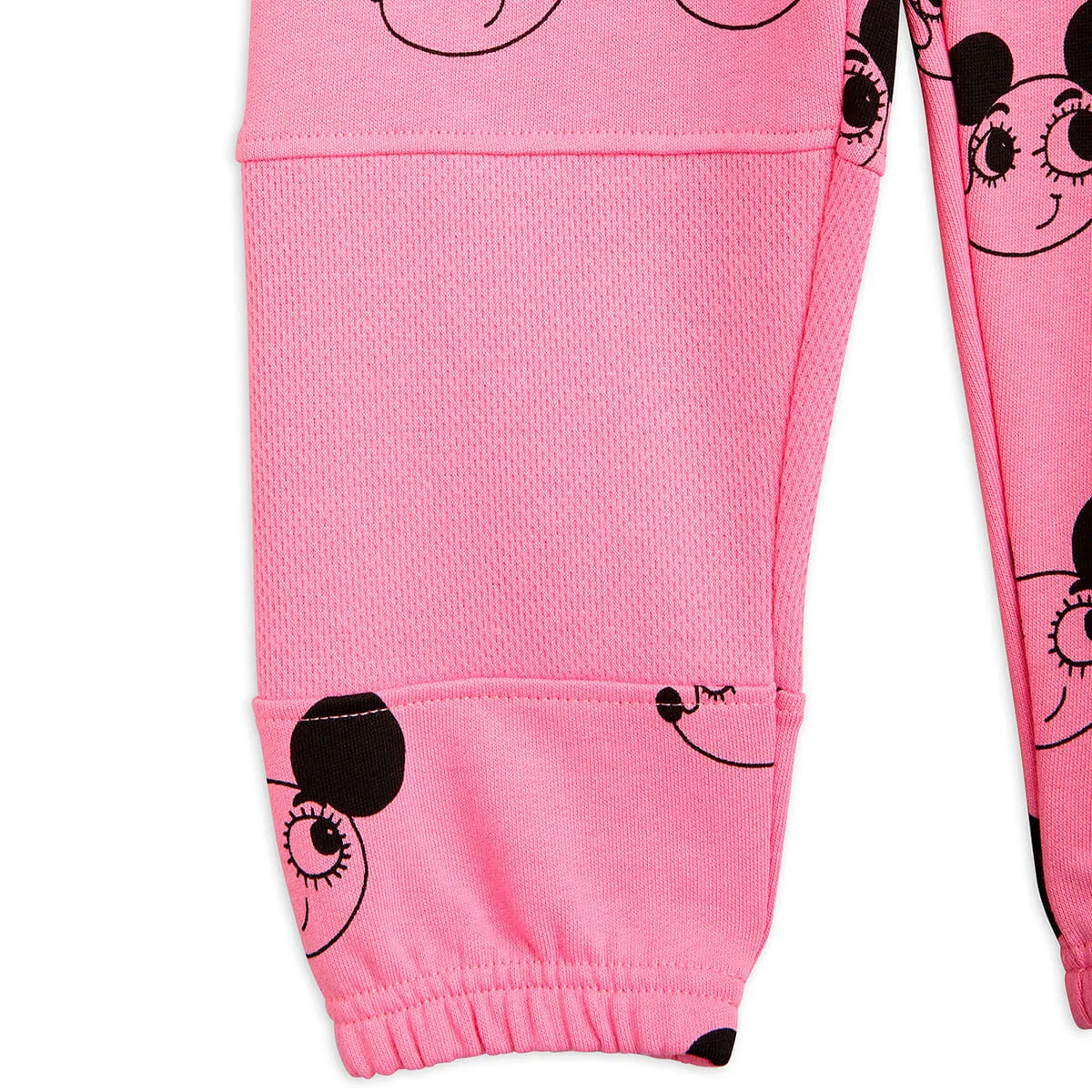 Ritzratz AOP Sweatpants in Pink by Mini Rodini