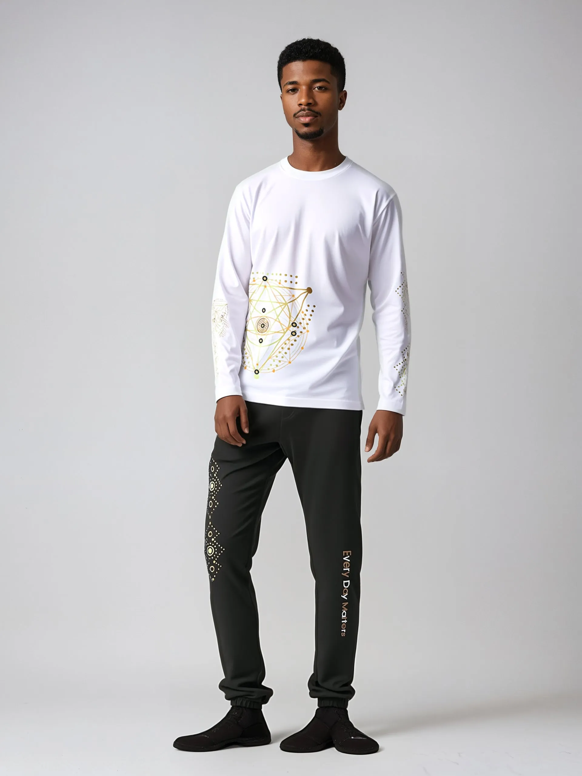 Sacred Balance/ EDM (Every Day Matters) Long Sleeve and Sweatpants Set