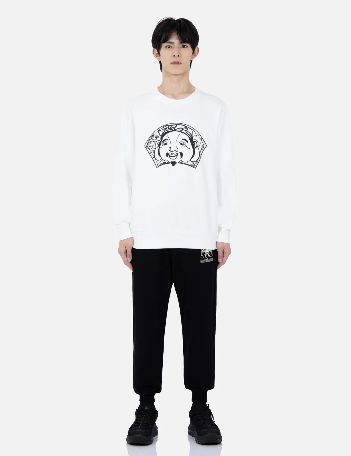 Seagull Pocket Print Sweatpants