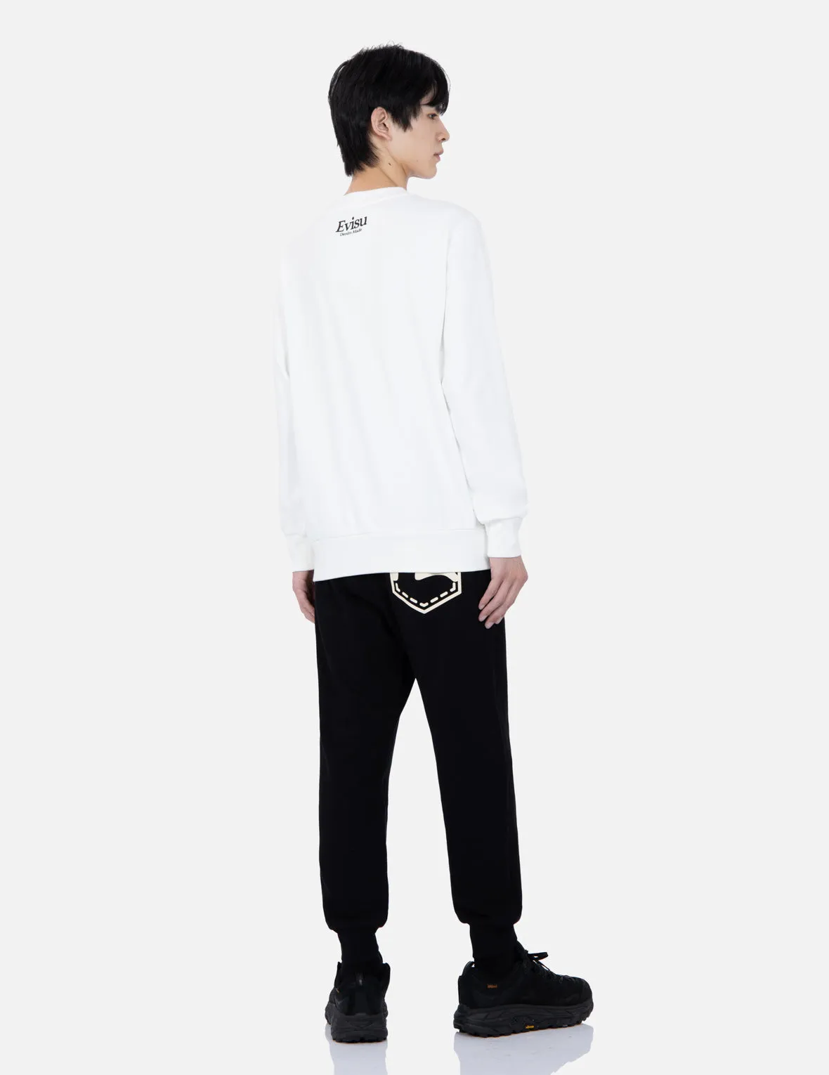 Seagull Pocket Print Sweatpants