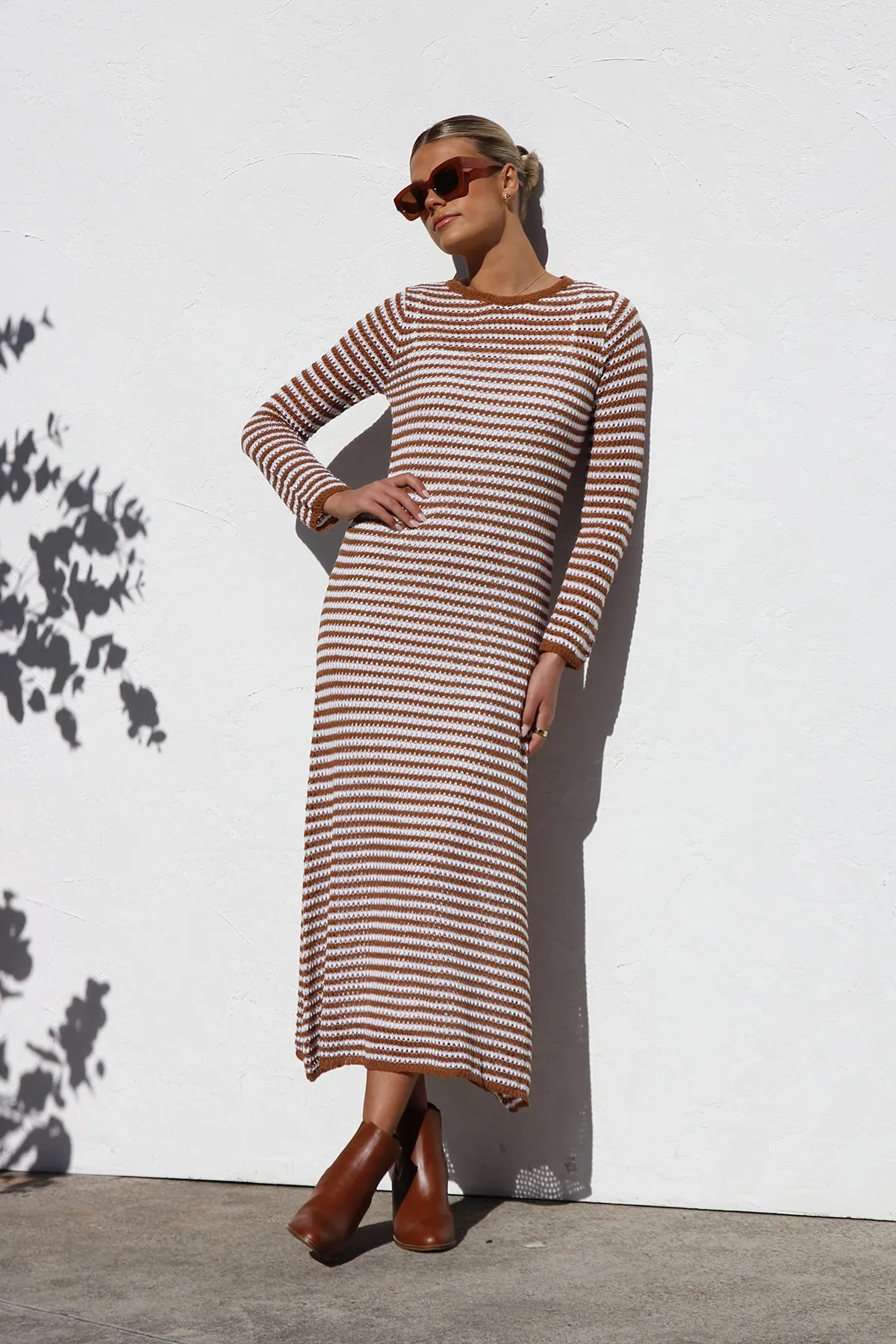 Seraphina Dress BROWN