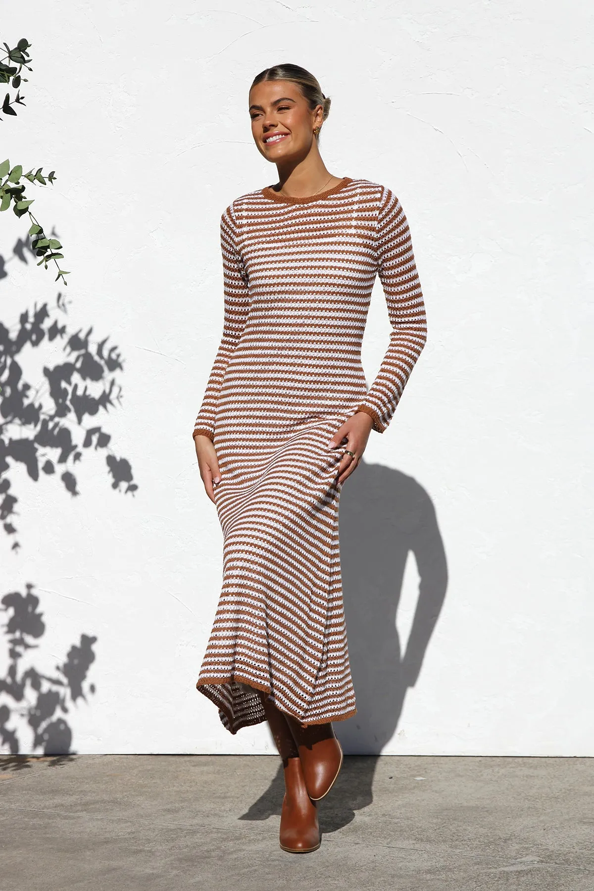 Seraphina Dress BROWN